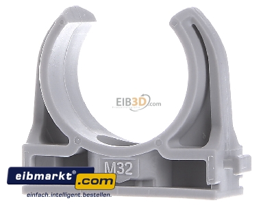 Back view Pollmann 1310912 Tube clamp 32mm
