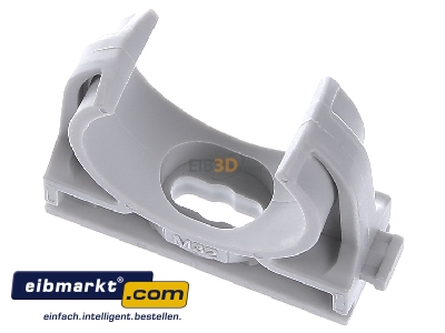 Top rear view Pollmann 1310912 Tube clamp 32mm
