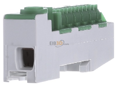 View on the left Pollmann PE 14-S Ground terminal block 
