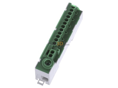 View top left Pollmann PE 14-S Ground terminal block 
