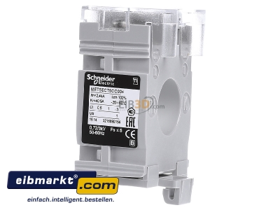View on the right Schneider Electric METSECT5CC004 Current transformer 40/5A - 
