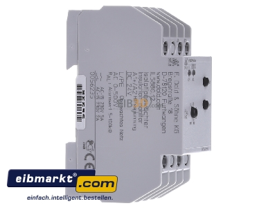 View on the left Dold&Shne IL5880.12 Insulation-/earth fault relay
