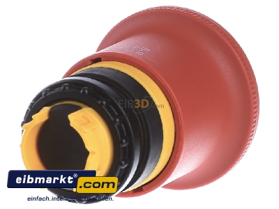 Ansicht hinten Eaton (Moeller) M22-PV45P Not-Halt/Aus-Taste 45mm, zugentriegelt 