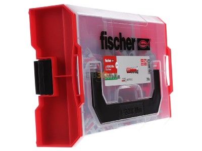Ansicht links Fischer DE 535968 FIXtainer DUOPOWER 210-tlg 