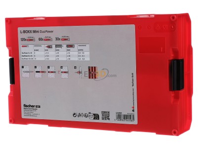 Ansicht hinten Fischer DE 535968 FIXtainer DUOPOWER 210-tlg 