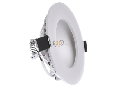 Ansicht links EVN DL10502 P-LED Deckeneinbauleuchte 3000K 350mA rund ws 