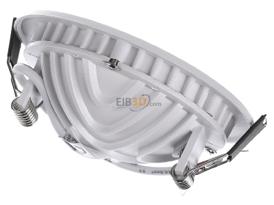 Ansicht oben hinten EVN DL10502 P-LED Deckeneinbauleuchte 3000K 350mA rund ws 
