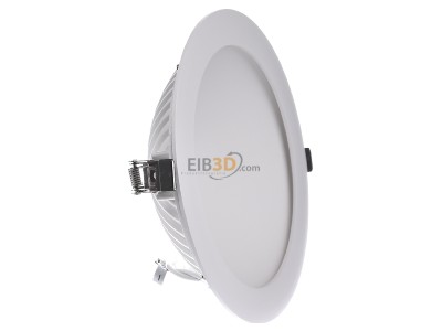 Ansicht links EVN DL23002 P-LED Deckeneinbauleuchte 3000K 350mA rund ws 