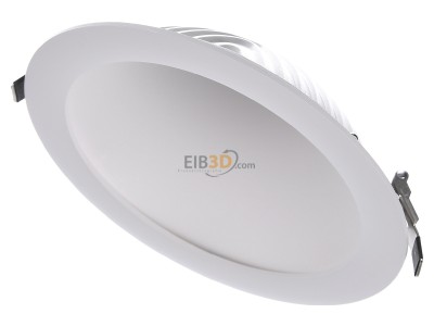 Ansicht oben vorne EVN DL23002 P-LED Deckeneinbauleuchte 3000K 350mA rund ws 