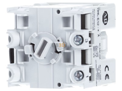 Ansicht hinten Rockwell 194L-E12-2501 UMSCHALTER 1/2,12A,1P 