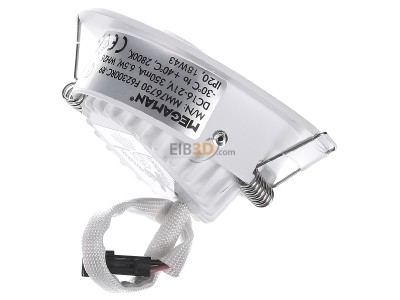 Ansicht oben hinten IDV MM 76730 LED-Einbaudownlight 2800K 36IP44 dim ws 