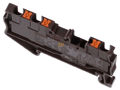 Ansicht oben hinten Phoenix PT 2,5-Twin BN Durchgangsklemme Push-in 