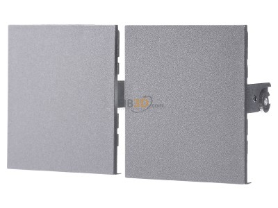 Frontansicht LTS Licht&Leuchten LK-Z 070.001 si VE2 Enddeckel silber (2St�ck) 