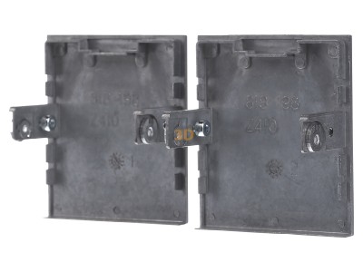 Ansicht hinten LTS Licht&Leuchten LK-Z 070.001 si VE2 Enddeckel silber (2St�ck) 