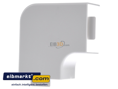 Frontansicht OBO Bettermann WDK HF40060RW Flachwinkelhaube 40x60mm 