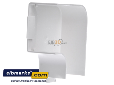 Ansicht rechts OBO Bettermann WDK HF40060RW Flachwinkelhaube 40x60mm 