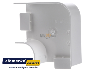 Ansicht hinten OBO Bettermann WDK HF40060RW Flachwinkelhaube 40x60mm 