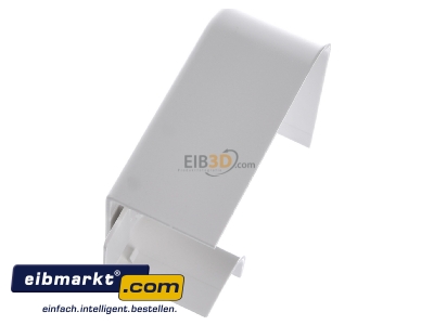 Ansicht oben rechts OBO Bettermann WDK HF40060RW Flachwinkelhaube 40x60mm 