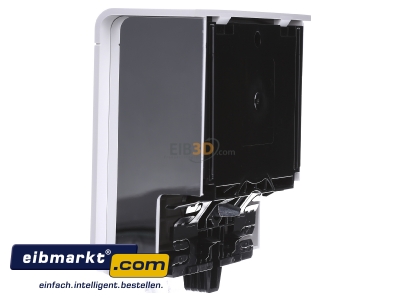 View on the right Tehalit SL 20055920 rws Appliance box for skirting duct RAL9010
