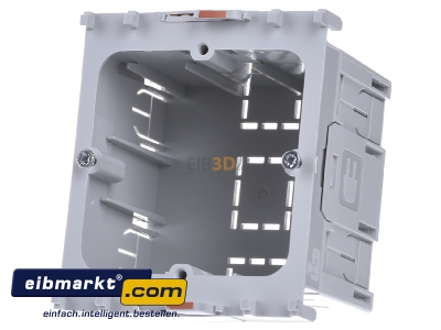 Front view Tehalit GLT4001 Junction box for wall duct front mounted
