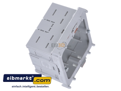 View top left Tehalit GLT4001 Junction box for wall duct front mounted
