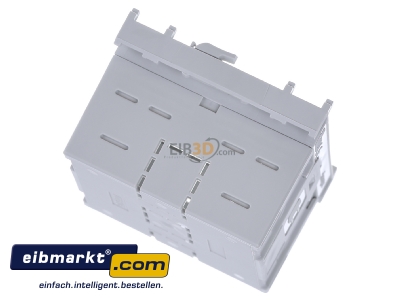 Top rear view Tehalit GLT4001 Junction box for wall duct front mounted
