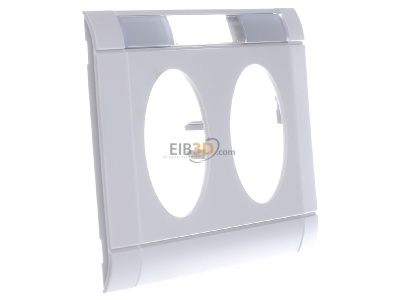 View on the left Tehalit GB080217035 Face plate for device mount wireway 
