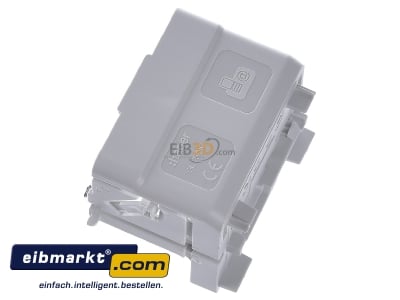 View top right Tehalit GLT5010 Junction box for wall duct rear mounted 
