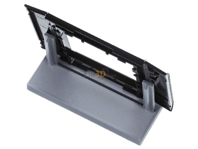 Ansicht oben hinten Tehalit GR0802A9011 Rahmenblende modular OT80, hfr, BS,gra/sw 
