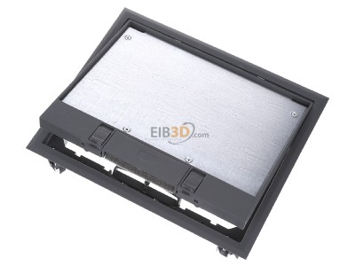 View up front OBO GES6-2U10T 7011 Installation box for underfloor duct 
