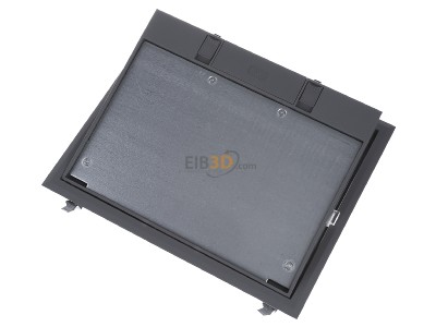 Top rear view OBO GES6-2U10T 7011 Installation box for underfloor duct 
