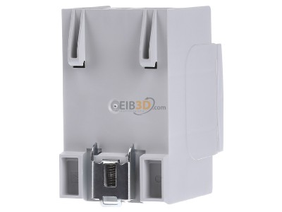 Back view Hager SNS016 Socket outlet for distribution board 
