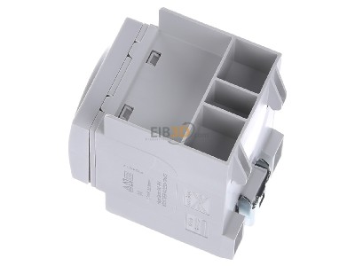View top right Hager SNS016 Socket outlet for distribution board 
