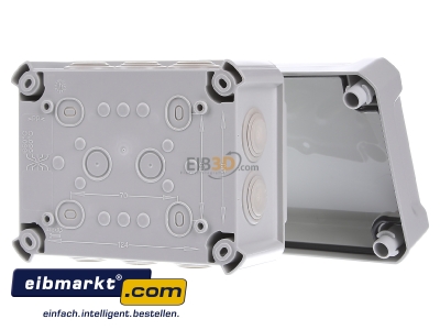 Back view OBO Bettermann Vertr 2007712 Surface mounted box 150x116mm
