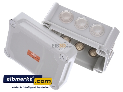 View up front OBO Bettermann Vertr 2007712 Surface mounted box 150x116mm
