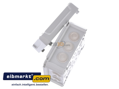 View top right OBO Bettermann Vertr 2007712 Surface mounted box 150x116mm
