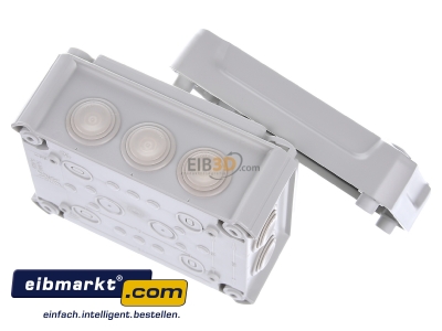 Top rear view OBO Bettermann Vertr 2007712 Surface mounted box 150x116mm
