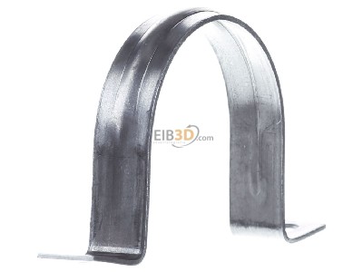 View on the left OBO 605 63 ALU Mounting strap 
