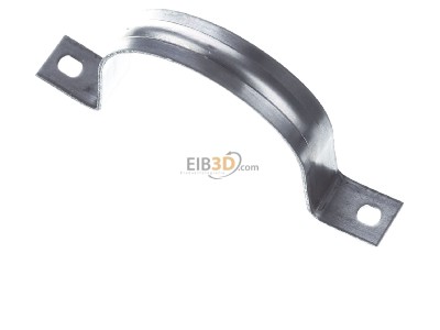 View up front OBO 605 63 ALU Mounting strap 
