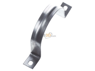 View top right OBO 605 63 ALU Mounting strap 
