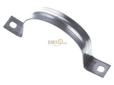 Top rear view OBO 605 63 ALU Mounting strap 
