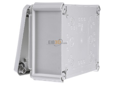 View on the right OBO T 160 OE Surface mounted box 190x150mm 
