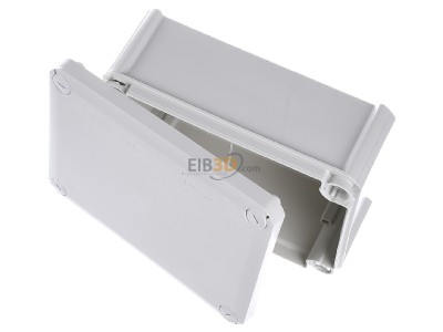 View up front OBO T 160 OE Surface mounted box 190x150mm 
