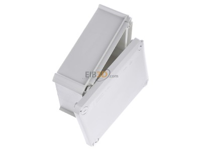 View top left OBO T 160 OE Surface mounted box 190x150mm 
