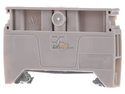 Frontansicht Weidmller AEB 35 SC/1 Endwinkel beige 