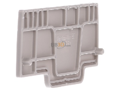 Ansicht links Weidmller AEP 3C 2.5 Abschlussplatte beige 