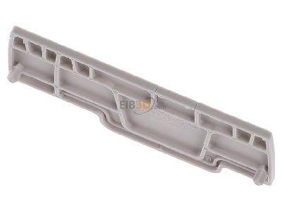 Ansicht oben vorne Weidmller AEP 3C 2.5 Abschlussplatte beige 