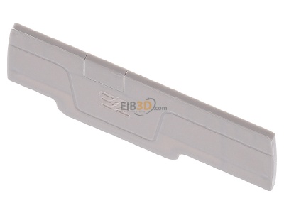Ansicht oben hinten Weidmller AEP 3C 2.5 Abschlussplatte beige 