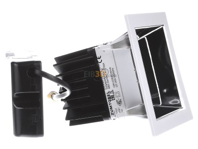 Ansicht links Zumtobel PANOS EVO #62907037 LED-Einbauleuchte 3000K DALI wei PANOS EVO_62907037