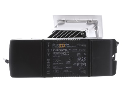 Ansicht hinten Zumtobel PANOS EVO #62907037 LED-Einbauleuchte 3000K DALI wei PANOS EVO_62907037